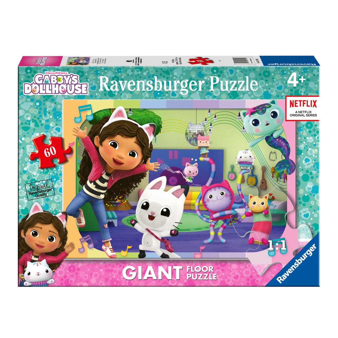 Ravensburger Gabby's Dollhouse Giant Floor Jigsaw Puzzle - 24 Pc