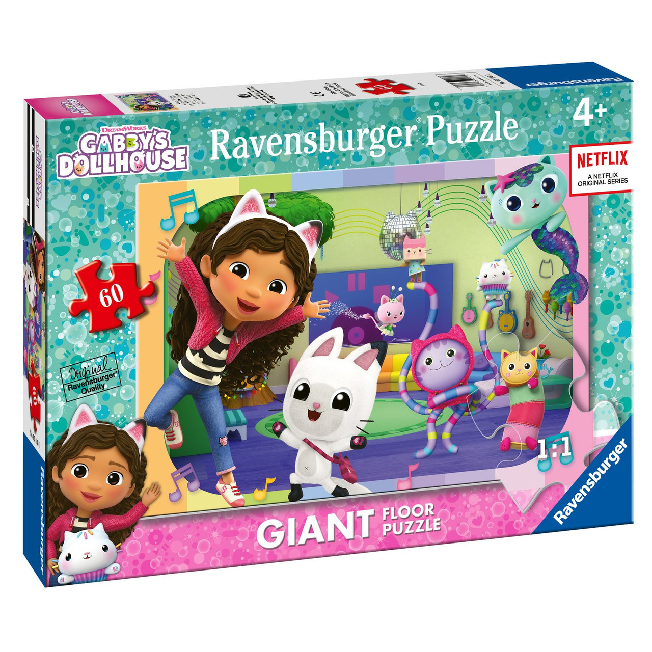 Ravensburger Gabby's Dollhouse Giant Floor Jigsaw Puzzle - 24 Pc
