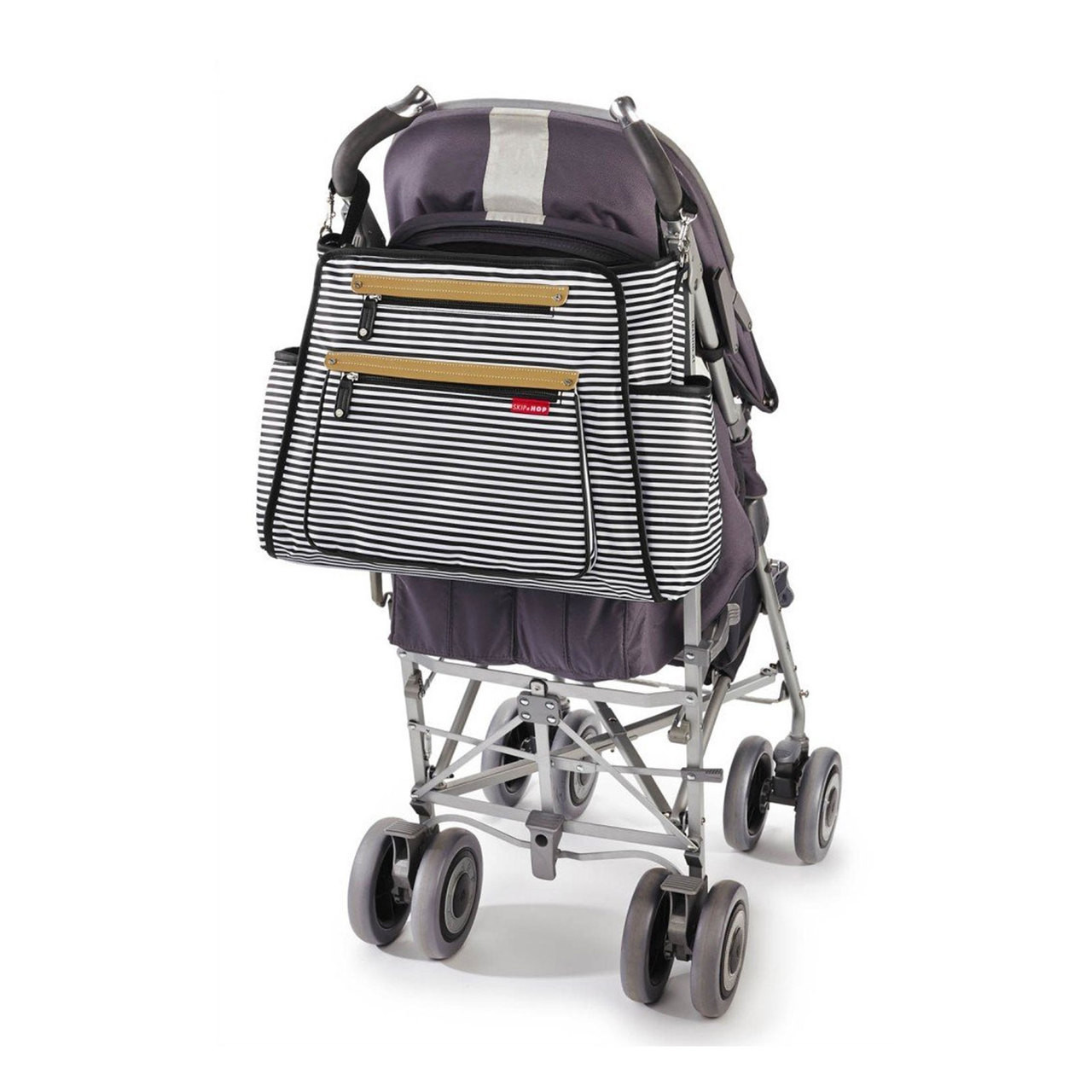 Skip Hop Grand Central Take-it-all Baby Diaper Bag Grey or