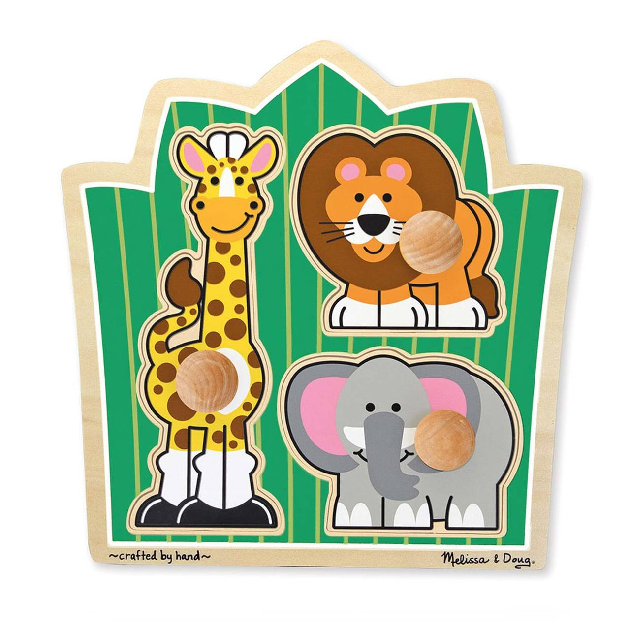 Melissa Doug Piece Knob Puzzle Buy Classic Toys Online