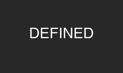 Defined