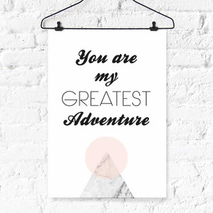 Greatest Adventure Digital Printable Wall Art - Decor Greatest Adventure Digital Printable Wall Art - Decor