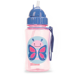 Skip Hop Butterfly Zoo Straw Bottle Skip Hop Butterfly Zoo Straw Bottle