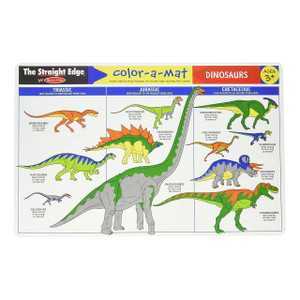 Melissa & Doug Colour A Mat Placemat - Dinosaurs