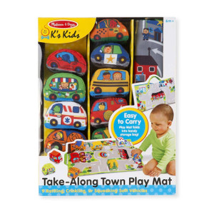 K's Kids Take-Along Cars in Town Play Mat