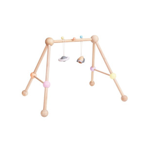PlanToys Wooden Pastel Baby Gym PlanToys Wooden Pastel Baby Gym