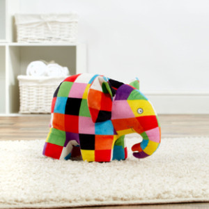 Elmer Patchwork Elephant Plush Soft Toy (20cm) 