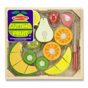 Melissa & Doug Wooden Cutting Fruit Crate Toy Melissa & Doug Wooden Cutting Fruit Crate Toy