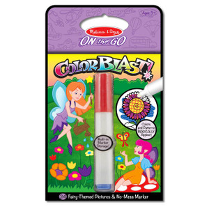 ColorBlast On the Go No-Mess Coloring Pad - Fairies
