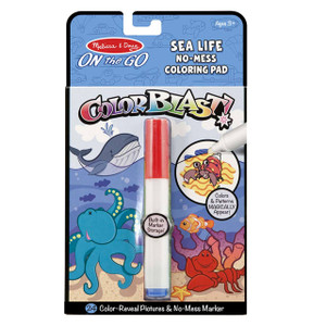 ColorBlast On the Go No-Mess Colouring Pad - Sea Life ColorBlast On the Go No-Mess Colouring Pad - Sea Life