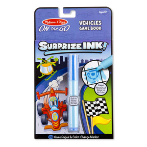 Surprize Ink! On the Go Travel Activity Book - Vehicles