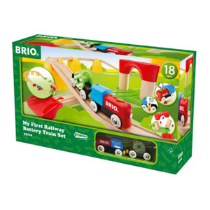 Shop BRIO My First Railway Battery Operated Train Set at Peekaboo Baby Australia