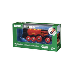 Shop BRIO Mighty Red Action Locomotive at Peekaboo Baby Australia