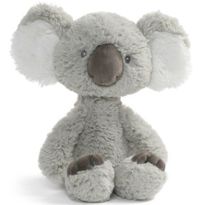 GUND Baby Toothpick Koala plush 30cm, seated floppy pose, grey and cream soft koala