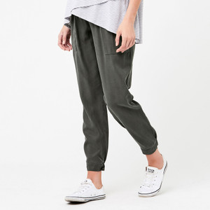 Ripe Maternity Tencel Off Duty Pant - Olive Ripe Maternity Tencel Off Duty Pant - Olive