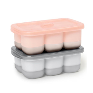 Skip Hop Easy Fill Freezer Trays - flexible tray with frozen portions