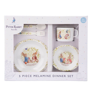 Peter Rabbit 5 Piece Dinner Meal Set