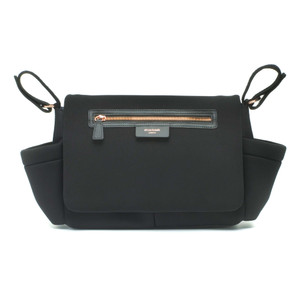 Storksak Luxe Stroller Organiser Caddy - Black Scuba Storksak Luxe Stroller Organiser Caddy - Black Scuba