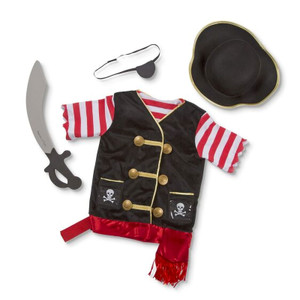 Melissa & Doug Dress Up Costume Set - Pirate Melissa & Doug Dress Up Costume Set - Pirate