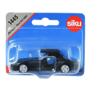 SIKU Mercedes-Benz SLS AMG die-cast 1:87 - side profile showing long bonnet