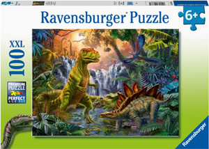 Ravensburger - Dinosaur Oasis Puzzle 100 Pieces - box front