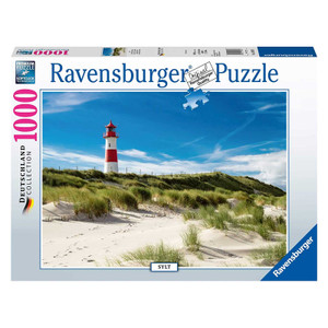 Ravensburger Lighthouse in Sylt 1000pc completed coastal North Sea landscape puzzle