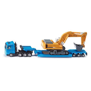 Siku Haulage Transporter with Trailer - 1:87 Scale Diecast Model Siku Haulage Transporter with Trailer - 1:87 Scale Diecast Model