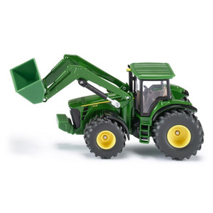SIKU John Deere with front loader bucket raised