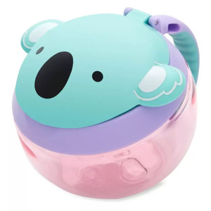 Skip Hop Zoo Koala Snack Cup full set side view