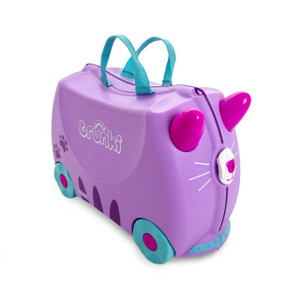 Trunki Purple Cassie Cat Ride On Suitcase Trunki Purple Cassie Cat Ride On Suitcase
