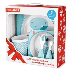 Skip Hop Zoo Mealtime Gift Set - Winter Yeti Skip Hop Zoo Mealtime Gift Set - Winter Yeti