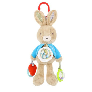 Beatrix Potter Peter Rabbit Clip On Activity Toy - Baby Shower Gift | Peekaboo Baby
