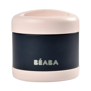 Béaba Stainless Steel Isothermo Container - Pink/Night Blue Béaba Stainless Steel Isothermo Container - Pink/Night Blue