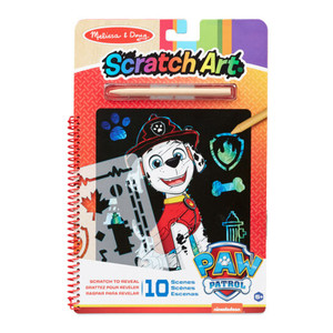 Melissa & Doug Paw Patrol - Scratch Art - Marshall Melissa & Doug Paw Patrol - Scratch Art - Marshall