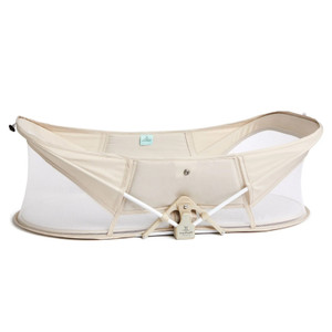 ergopouch Easy Sleep Portable Bassinet Ecru product flat lay