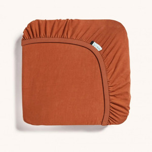 ergopouch Organic Basinet Fitted Sheet - Rust ergopouch Organic Basinet Fitted Sheet - Rust