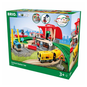 Buy Brio Central Station Train Set -37pc Online | Peekaboo Baby
