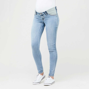 Ripe Maternity Isla Ankle Grazer Denim Jeggings - Pale Blue Ripe Maternity Isla Ankle Grazer Denim Jeggings - Pale Blue