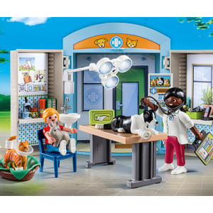 Playmobil Vet Clinic Play Box Playset Playmobil Vet Clinic Play Box Playset