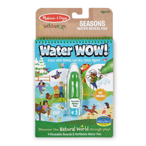 Melissa & Doug Water Wow! Water Reveal Pad - Seasons Melissa & Doug Water Wow! Water Reveal Pad - Seasons