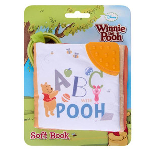 Winnie The Pooh Soft Baby Book: ABC Detail | Peekaboo Baby