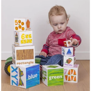 The Very Hungry Caterpillar Stacking/Nesting Blocks - Eric Carle Gift | Peekaboo Baby