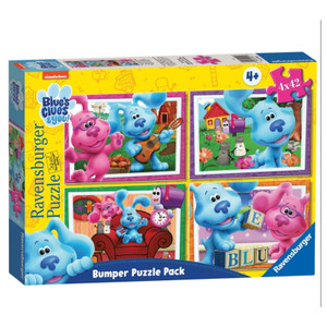 Ravensburger Blues Clues Bumper Pack Puzzle - 4x42pc Ravensburger Blues Clues Bumper Pack Puzzle - 4x42pc