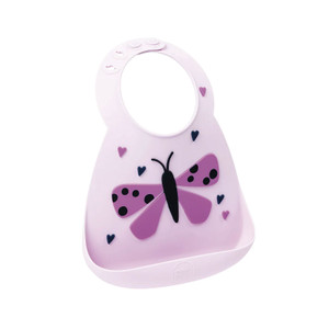 Make My Day Silicone Bib - Butterfly Make My Day Silicone Bib - Butterfly