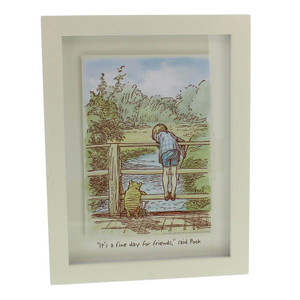 Winnie The Pooh Classic Wall Plaque - Fine Day for Friends