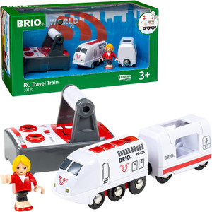 BRIO Remote Control Travel Train - 4 pieces Box Packaging | Peekaboo Baby