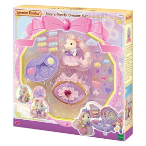 Sylvanian Families Pony Vanity Dresser Set - main product image