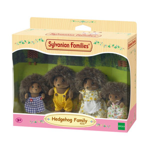 Hedgehog Family children Maxwell and Abigail Bramble figures