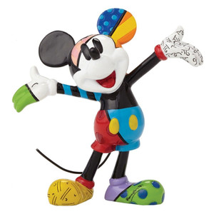 Disney by Britto Mini Figurine - Mickey Mouse (arms out) Disney by Britto Mini Figurine - Mickey Mouse (arms out)