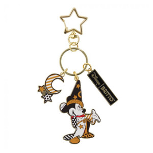 Disney by Britto Midas Metal Keychain - Sorcerer Mickey Disney by Britto Midas Metal Keychain - Sorcerer Mickey